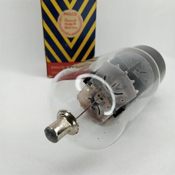 Mid Century Electronic Tube With Box Philco Model 6DQ6A NOS NIB 1950s - Picture 7 of 12